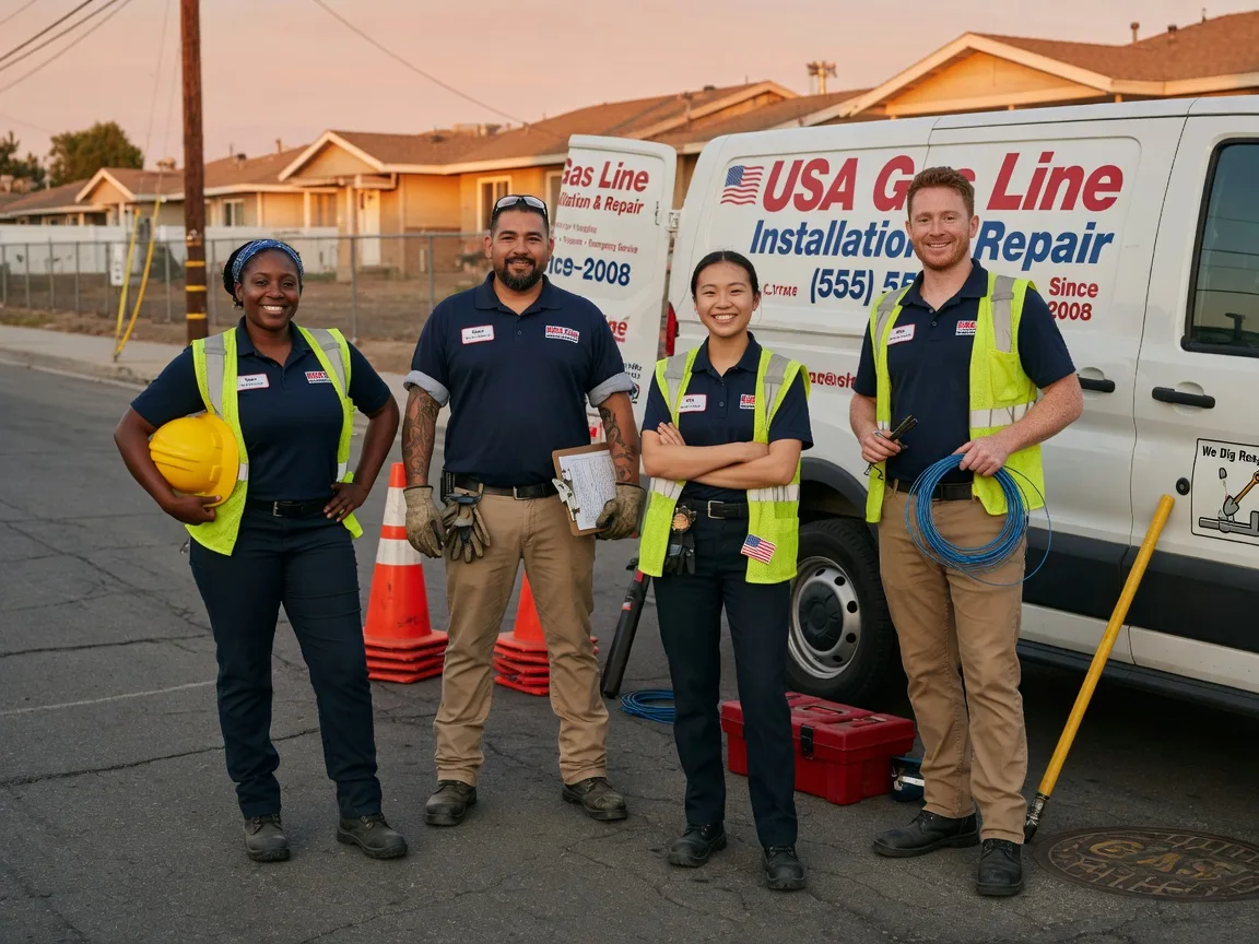 Gas Line Installation company in Aguanga, CA
